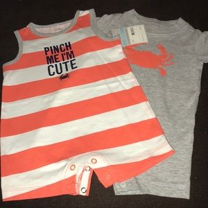 Carter’s Rompers 2 pk